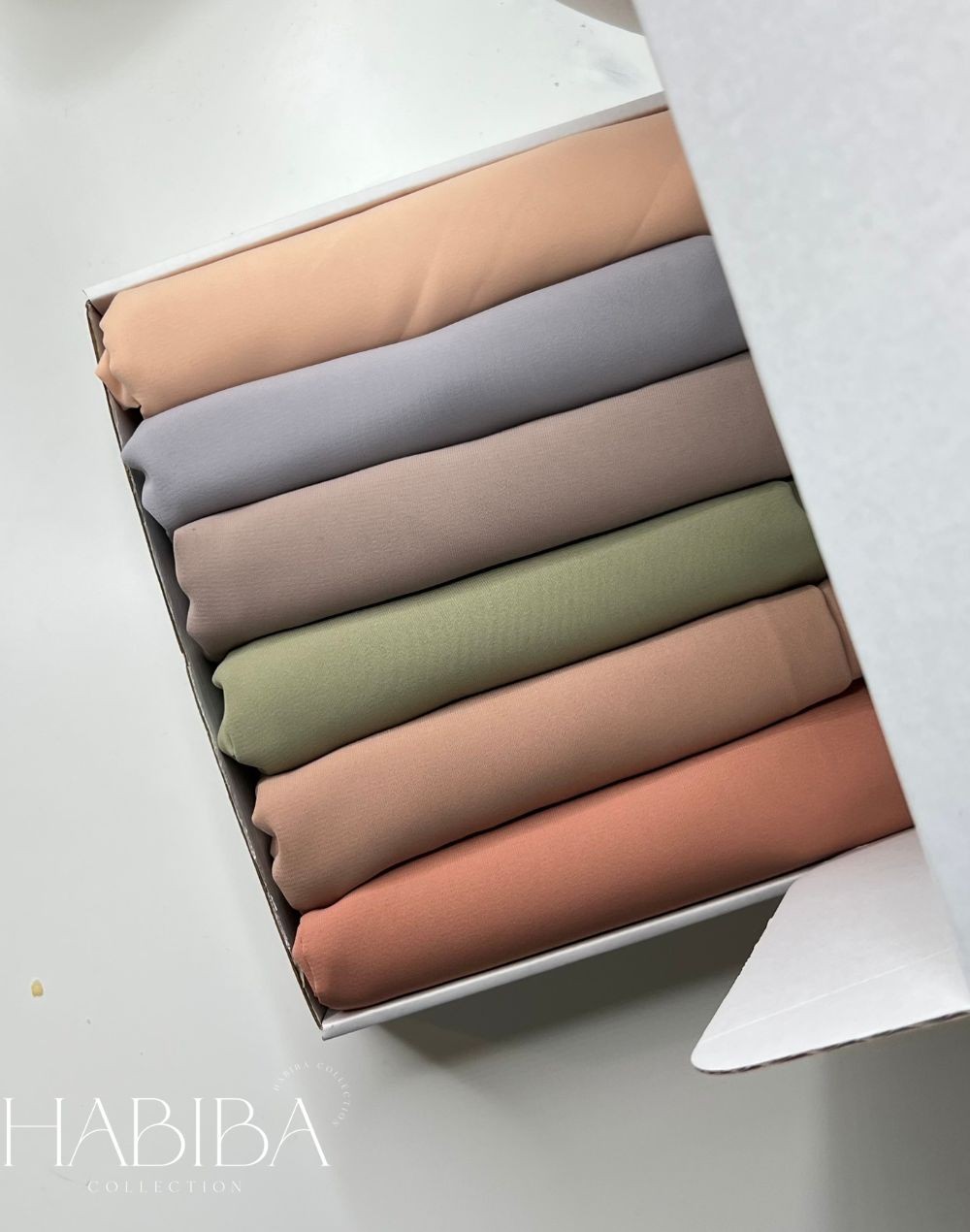 Box-coffret Hijab Soie de Médine Sedef