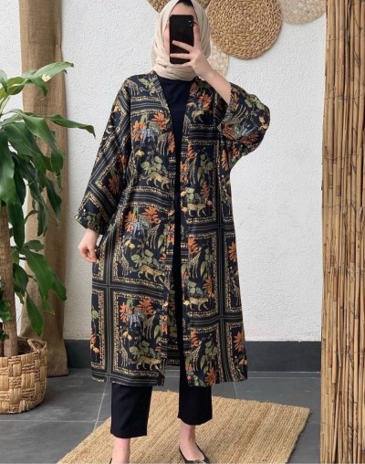 Long Kimono Imprimé