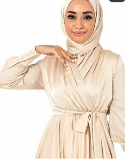 Robe Amira-beige