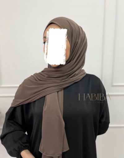 Hijab prêt à enfiler en jersey premium